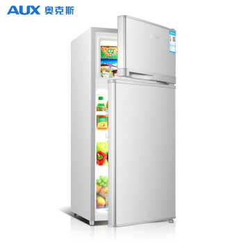 オークク(AUX)ダブル132リットミニミニ冷蔵庫家庭用寮用省エネミニ冷蔵BD-1132 AC