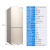ハイアル冷蔵庫出品小冷蔵庫165リトル冷蔵庫家庭用2門両門小型省エネ静音寮電気冷蔵庫BR-165 LTFJ