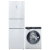 シ-メンス(SIEMENS)三門冷蔵庫洗濯乾燥機セイント冷暗霜KG 28 US 12 EC+WD 14 U 5600 W