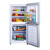 上军BR-119 cmは2つの扉の2つの冷蔵库の小型家庭の电気冷蔵库の冷冻蔵库は冷冻しています。
