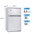 ブラ・キアンホーム双門78リトル小型冷蔵庫BD-78 L家庭用省エネ静音冷凍現代銀
