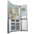 ミディア冷蔵庫、冷蔵庫ガラスト冷蔵庫4門冷蔵庫450リット冷蔵庫ブラドン直営