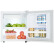 オーク(AUX)家庭用1ドアミニ小型冷蔵库は冷冻保生して新鲜な冷蔵库の寮を借りて部屋の电気冷蔵库の真珠の白B-50トラルの単温冷蔵です。