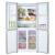 カンカ386リットダウン冷蔵庫冷蔵クリーム家庭用ガラスド亜観音開きの冷蔵庫ゴルドBD-368 BX 4 S