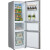ミディア219リットの3つの冷蔵庫の静音省エネ冷凍快速家庭用電気冷蔵庫の経済的な利益の極光銀BCD-219リットの3つのドアを開く。