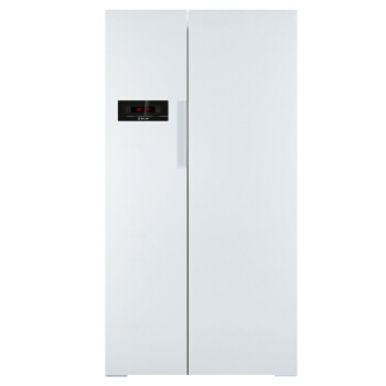 ボディ610リットの周波数変化（省エネタス）空冷无霜观音开的冷蔵库LED表示速冻结（白）BCN 610 W（KAN 92 V 02 TI）
