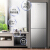 コンマンダ177リトルの小型電気冷蔵庫2ドア冷凍ダンベル事務室の家庭用鮮度保存省エネ静音BCD-177 F/Q