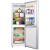コーチング170リットの小型冷蔵庫、小型電気冷蔵庫、金属パネル静音家庭用寝室2つの電気冷蔵庫冷蔵庫冷蔵庫(銀色)BD-170 TA