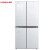 コンカ396リトルのクレス対ガラス冷蔵庫家庭用冷蔵庫冷凍保冷音鮮度保持鋼化ガラスBCD-396 MN