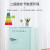 韓国の近代的な86 Lの小さい冷蔵庫の小型の単独ドアを開けてファッション的な復古家庭用のマイクロ冷凍室のミニ電気冷蔵庫の省エネルギーの静音HYJ 86 BPAの水の粉の緑(取っ手があります)