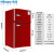 恵康（HICON）108 L冷蔵庫の小型家庭用ツイドゥア冷蔵庫の寮冷蔵冷凍カラのレトロの小型冷蔵庫BD-108ク赤-普通タリプ