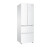 ハイアル冷蔵庫ガラスドア観音開きの1級の機能空冷、342リットルの4ドアの両開きの周波数を変えます。（省エネタス）超薄型省エネ家庭用冷蔵庫BD-342 WGY