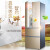 ハイアル冷蔵庫法式ガラスドア家庭用電気冷蔵庫の空冷、観音開きの四大容量電気冷蔵庫BD-31 WPT（二級機能周波数固定）