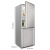 グリム冷蔵庫小型家庭用ミニ2ドオアフ自動制氷小冷蔵庫BD-148 CL/宇宙銀