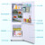 华日电气(hurri)二轩の冷蔵库120リットの小型家庭用の両门式冷蔵冷冻ドアミニ部屋の冷蔵の省エネ保存保存静音BCD-120 LFB