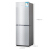 スカイワ（SKYWORTH）160リットの双門冷蔵庫2つの三温区0~-7℃のソフト冷凍金属無跡パネ経済用冷蔵庫【双門】160リットの銀色