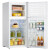 ミディア冷蔵庫家庭用ツイドンア小型省エネ静音母子冷蔵庫112 L白
