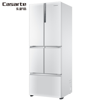 カザヤ帝(Casarte)420リットF+構造無霜周波数変化(省エネテ)彩晶ガラスア冷蔵庫細胞級養鮮自由嵌入設計知能WI-FSI BCN-420 WD GAU 1