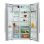 博世(Bosch)585リット双門観音开けの冷蔵庫の家庭用冷冻机の空冷无霜の周波数が変化します。ガラス戸KAD 9221 TI