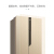 コンカーン400リットの展望式冷蔵庫PCの温度制御超薄型本体静音省エネ・魔幻純味ダンベル冷蔵庫（金色）BD-400 EGX 5 S