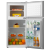 ミィア112リットのツインド亜冷蔵庫の小型ミニツイン温度家庭用冷凍保冷室の賃貸住宅のツインド亜冷蔵庫BD-12 CM