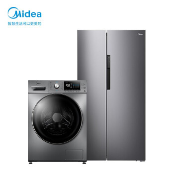ミディア606リット機能保存冷蔵庫BCD-606 WKPZM(E)+周波数変更(省エタニティ)焼き上げ一体洗濯機MD 100 A 5
