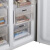 恵而浦(Whirlpol)368リットサウンドオープン冷蔵庫0度ロック新鮮な薄型ボディ(極地銀)BD-368 WMBWS