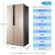 ハイアル冷蔵庫の製品は両開きのドアが空いています。二週間の波数が変わっています。（省エネタプ）静音浄味家庭用観音オープンの超薄型冷蔵庫大容量省エネ保存冷蔵庫二つの冷蔵庫453リットルLeaderシリーズ（純味+インテリジェントWIFI）